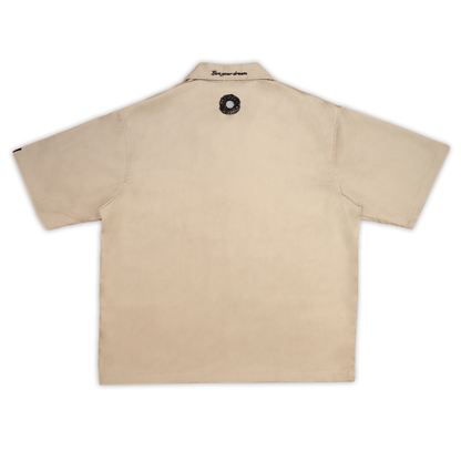 'HUNTER' BOTTON UP SHIRT CAMEL