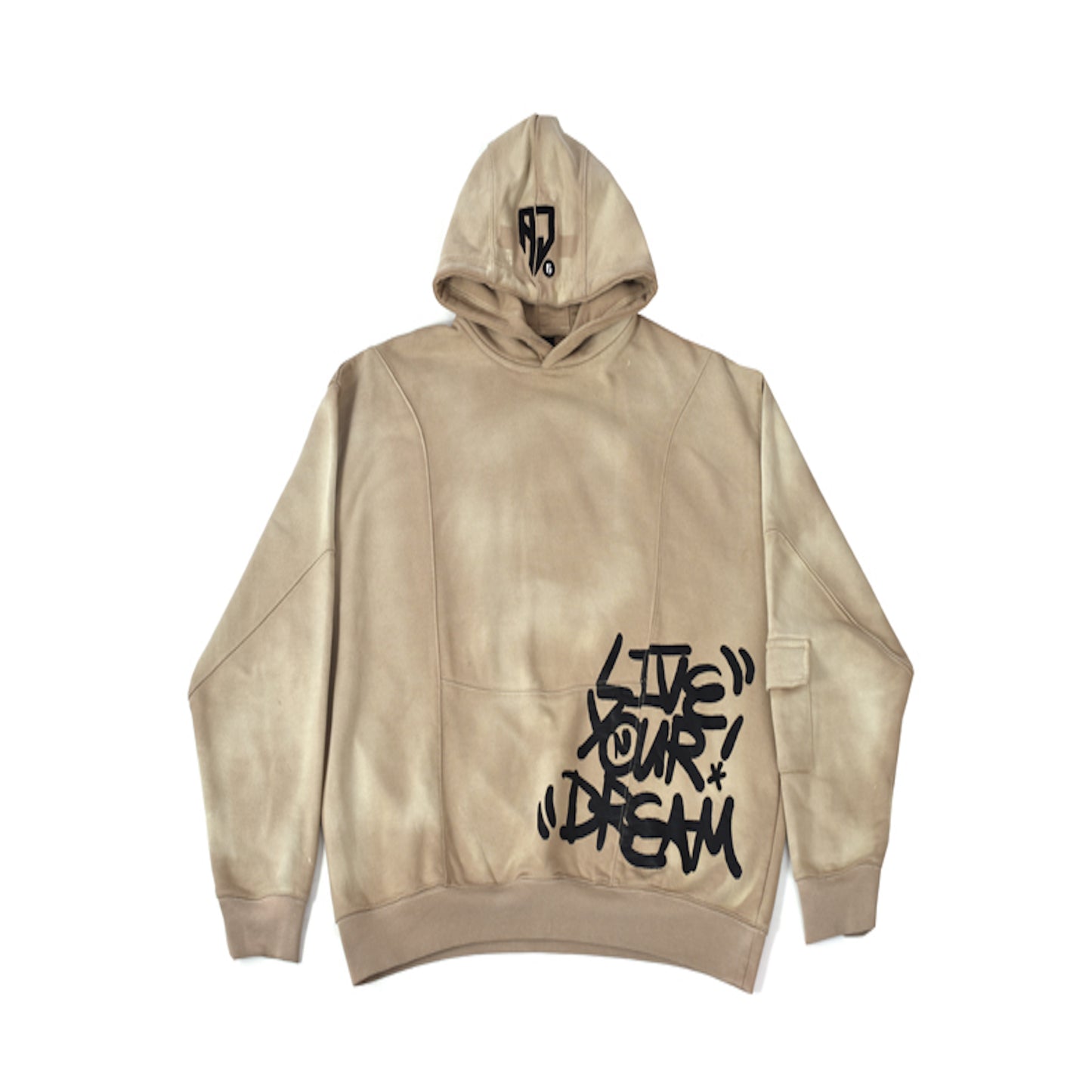 'UNRELEASED HOODIE' BEIGE