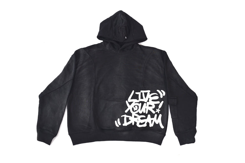 'UNRELEASED HOODIE' BLACK