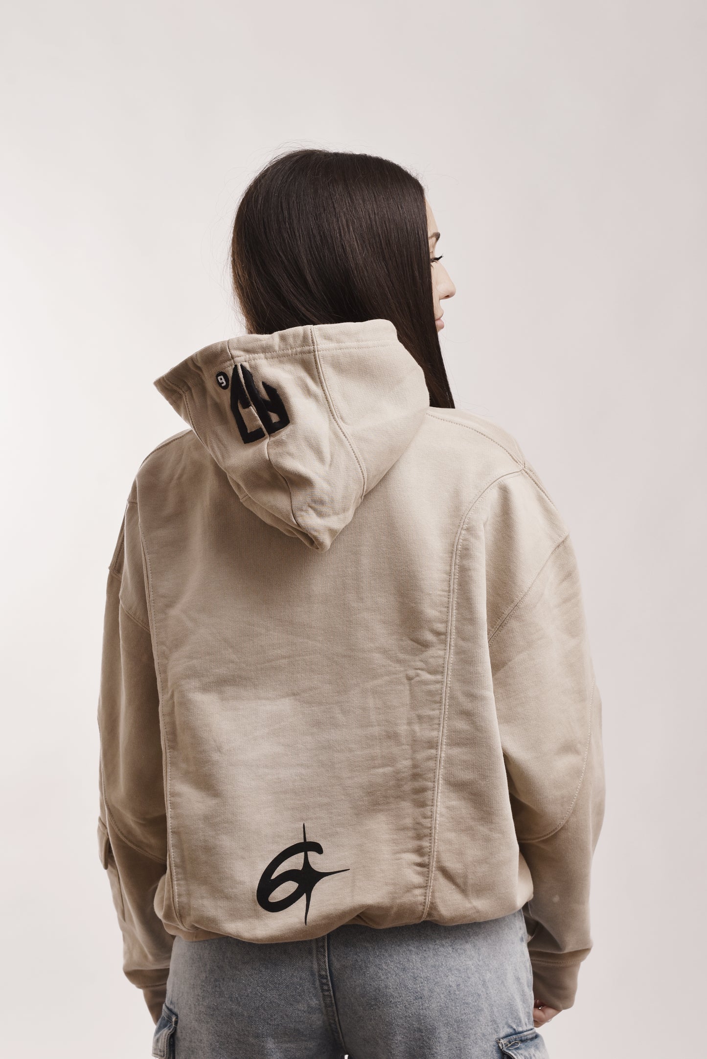 'UNRELEASED HOODIE' BEIGE