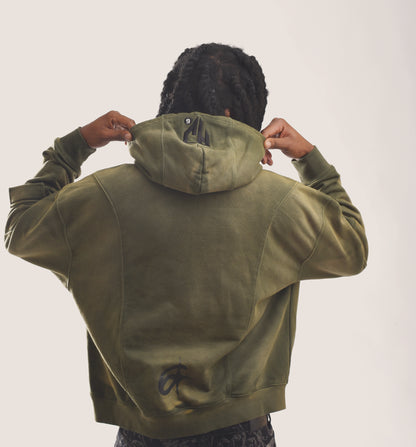 'UNRELEASED HOODIE' GREEN