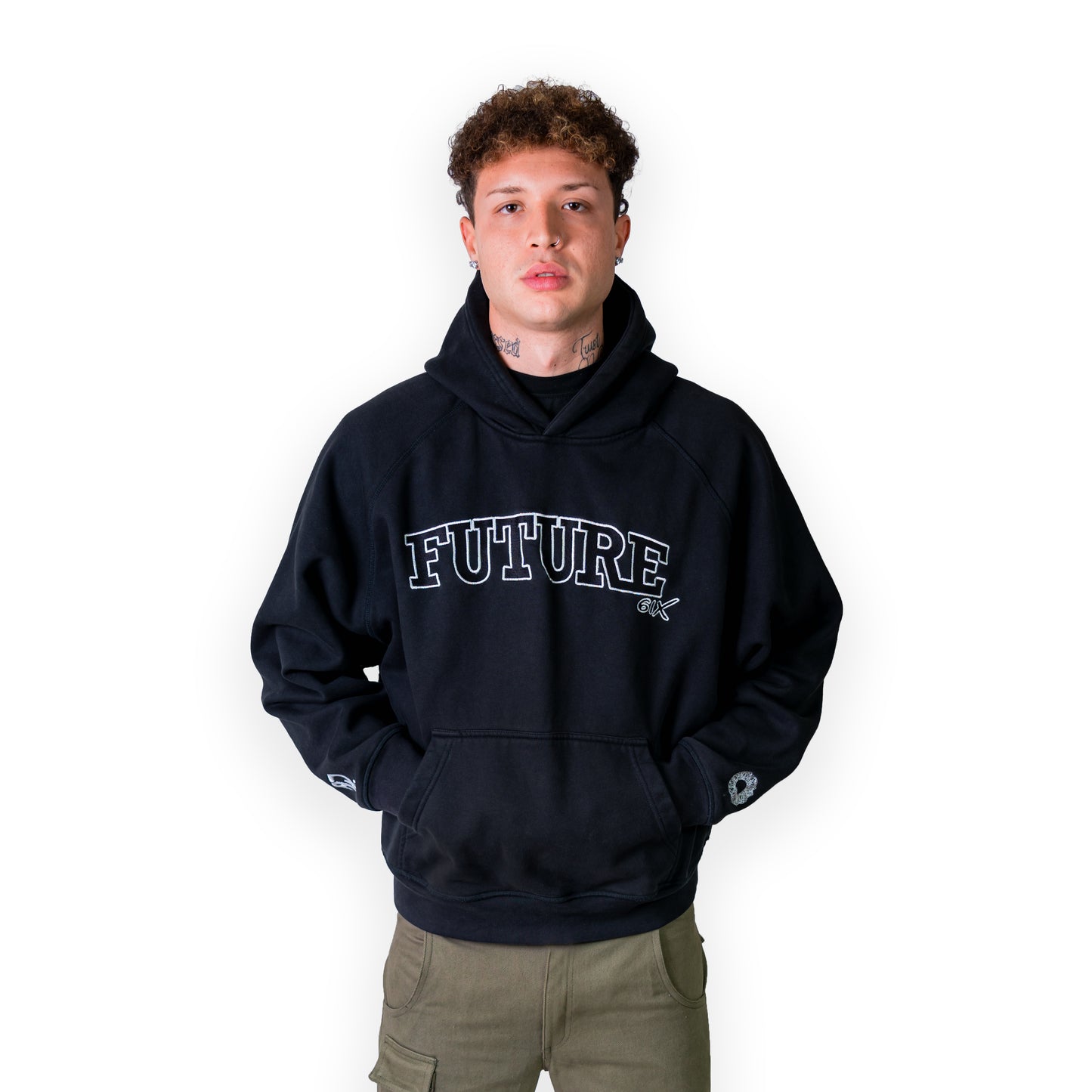 'FIRST DROP' HOODIE BLACK