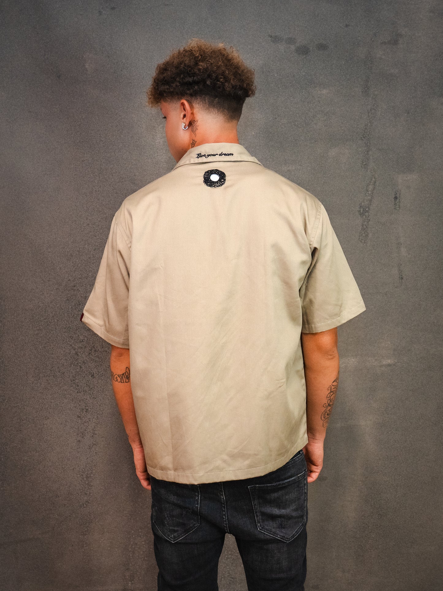 'HUNTER' BOTTON UP SHIRT CAMEL