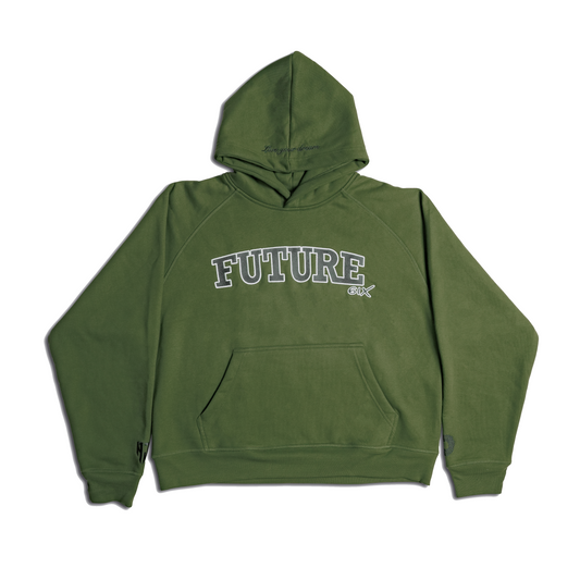 'FIRST DROP' HOODIE OLIVE