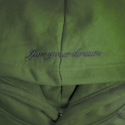 'FIRST DROP' HOODIE OLIVE